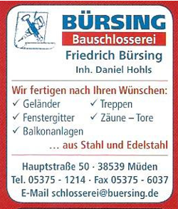 Bürsing Bauschlosserei