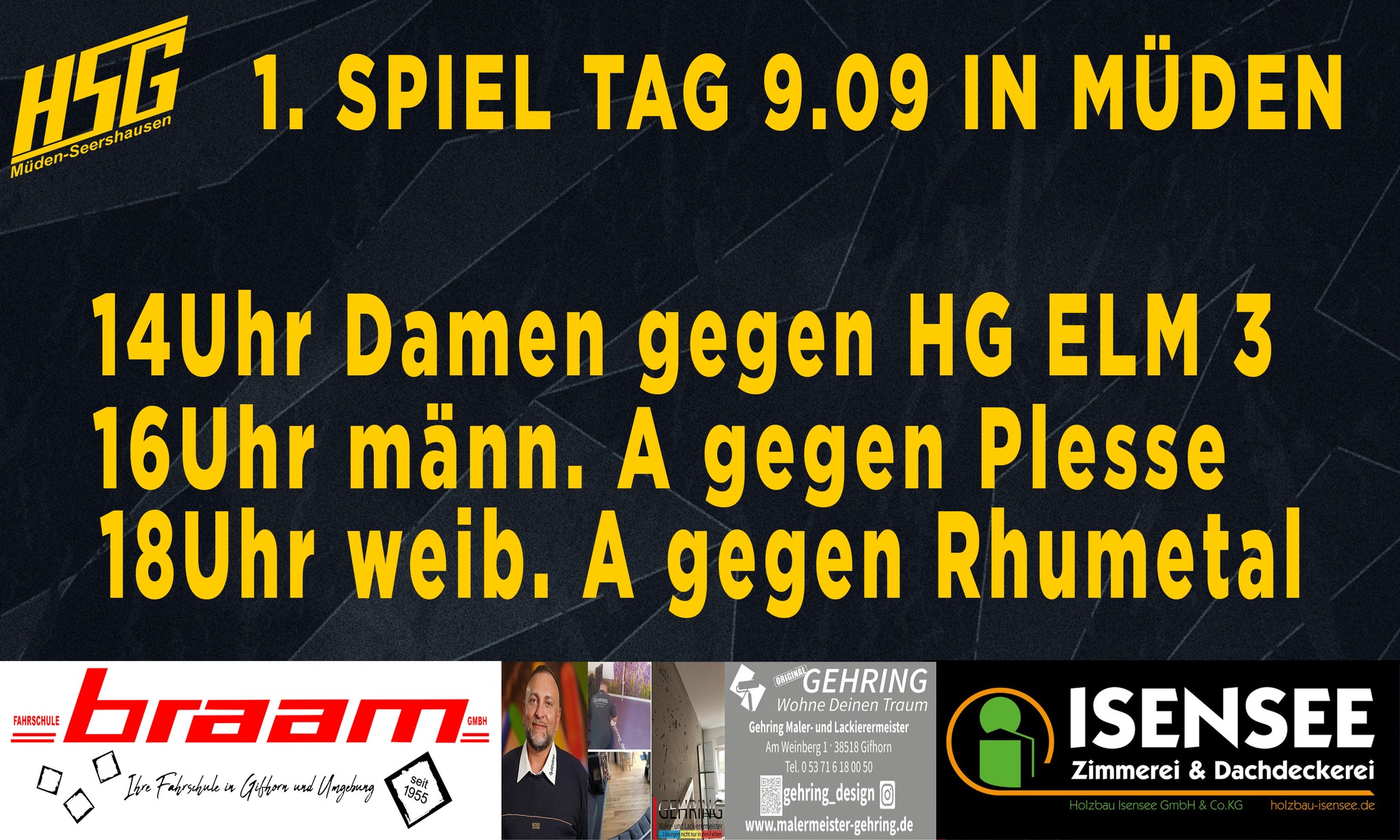 1. spiel