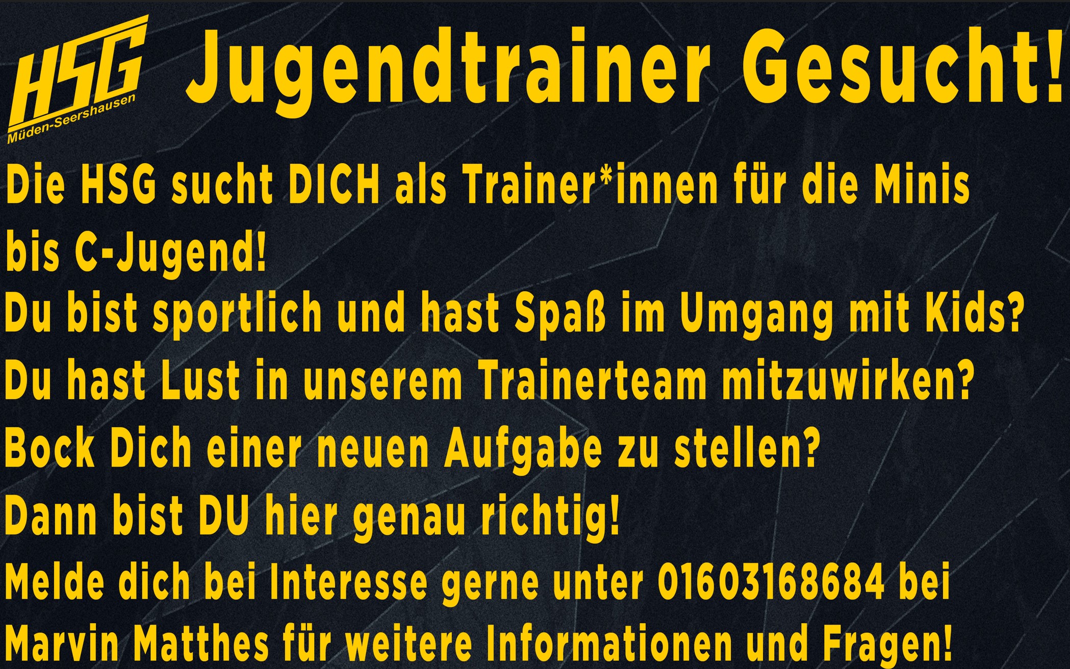 Trainer gesucht